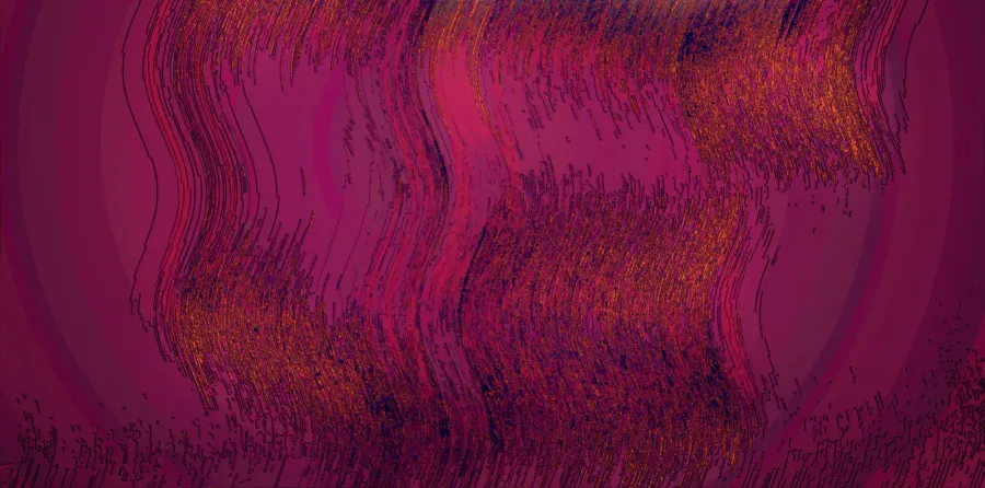 Bailando, composición abstracta de Alberto Cassano