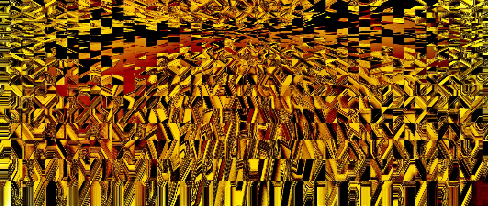 Metalic, composición abstracta de Alberto Cassano