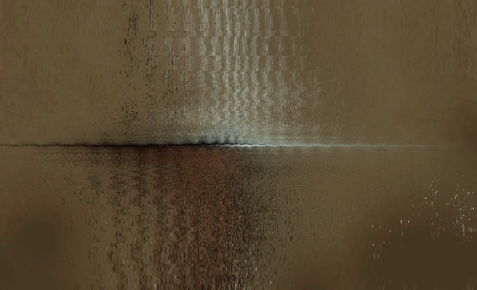 Inmensidad — obra original de A. Cassano, Primeros, 48×29 cm