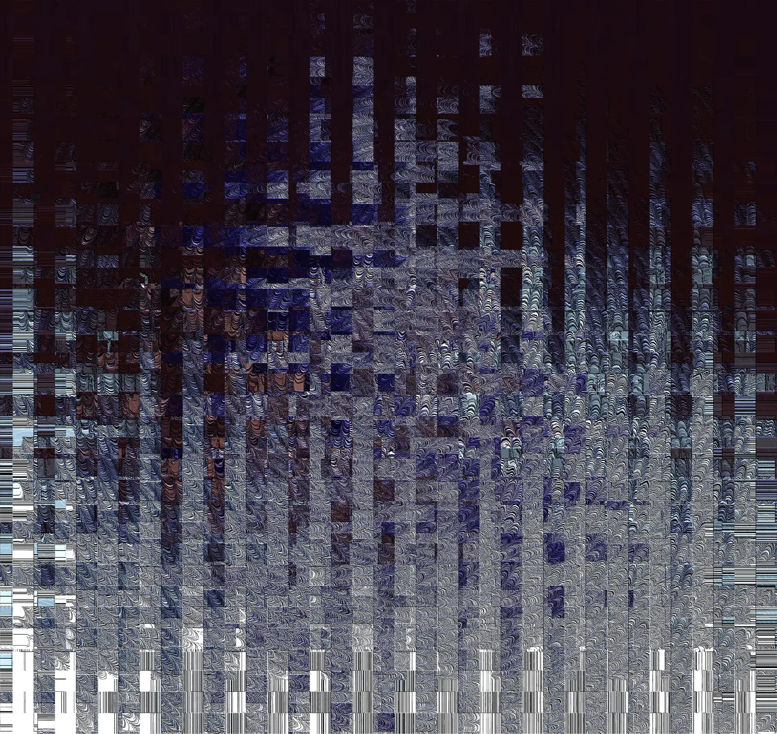Obscuro — obra original de A. Cassano, Primeros, 42×40 cm